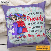 Personalized We'll Always Be Friends Benelux Ornament Pillow NB251 32O28 thumb 1