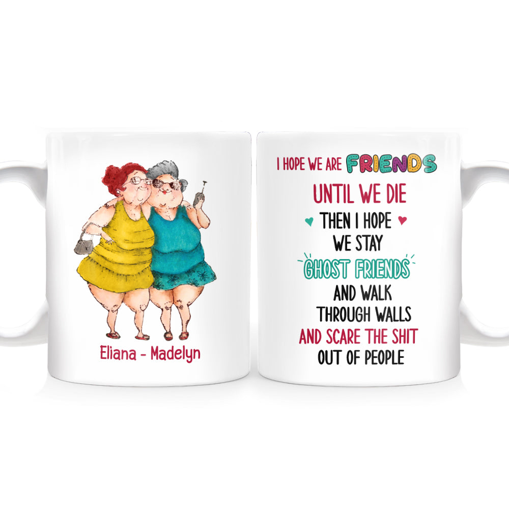 Personalized Old Friends Sisters Mug NB34 36O53 Primary Mockup