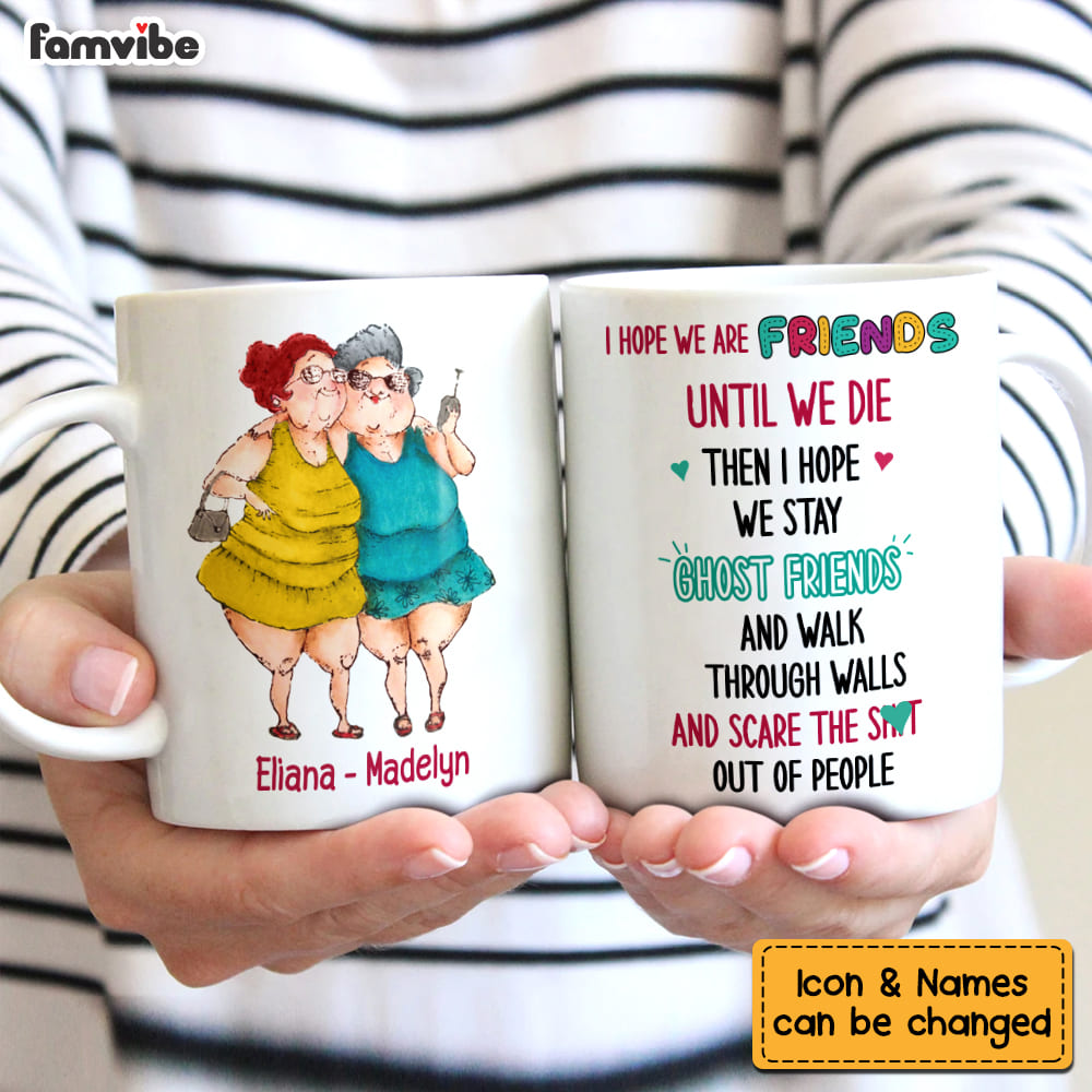 Personalized Old Friends Sisters Mug NB34 36O53 Primary Mockup