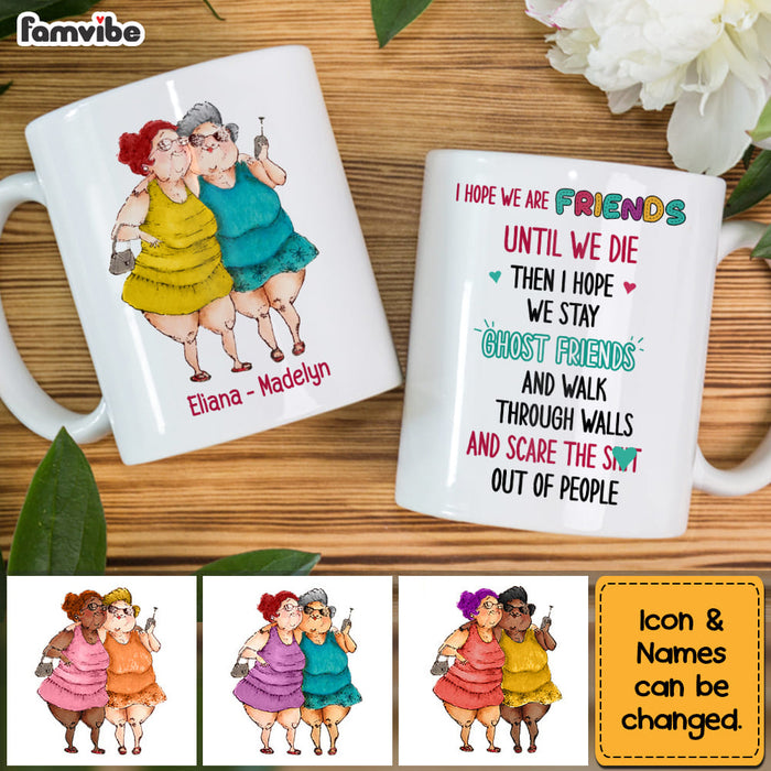 Personalized Old Friends Sisters Mug NB34 36O53 1