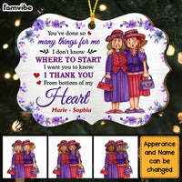 Personalized Thank You From The Bottom Of My Heart Old Friend Benelux Ornament NB215 32O47 thumb 1