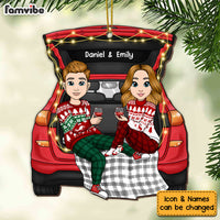 Personalized Couple Car Trunk Ornament NB193 36O53 thumb 1