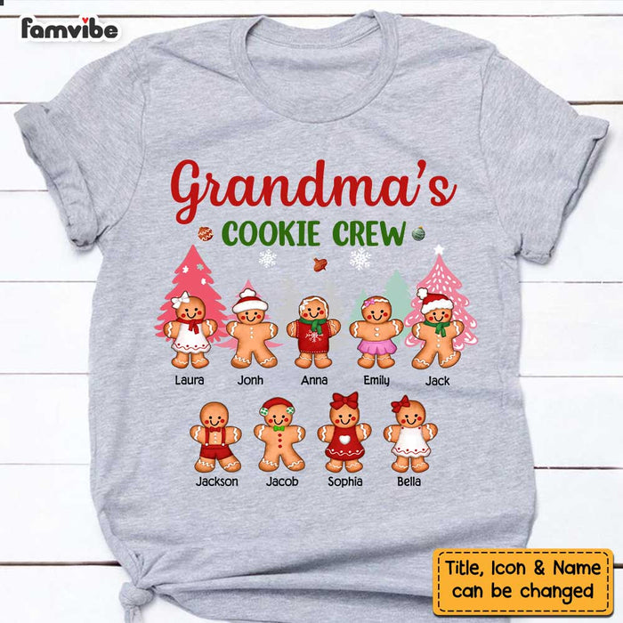 Personalized Grandma Gingerbread Cookie Crew Perfect Batch Shirt - Hoodie - Sweatshirt NB261 85O47 1