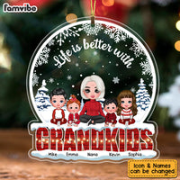 Personalized Grandma Christmas Ornament NB213 85O53 thumb 1