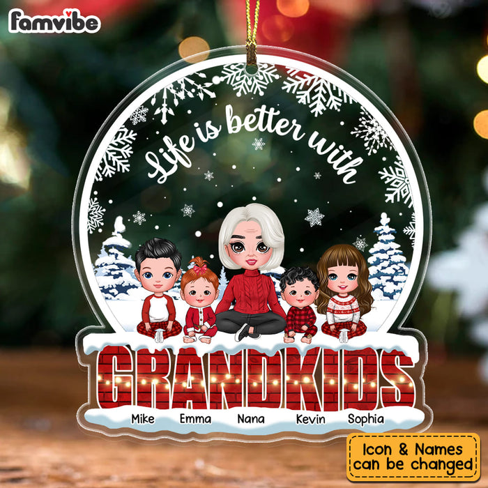Personalized Grandma Christmas Ornament NB213 85O53 1