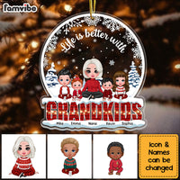 Personalized Grandma Christmas Ornament NB213 85O53 thumb 1