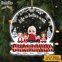 Personalized Grandma Christmas Ornament NB213 85O53 thumb 1