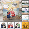 Personalized Memorial Mother and Daughter In Conversation Pillow NB232 36O28 1
