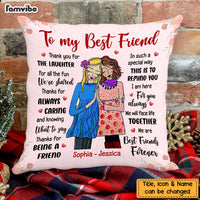 Personalized To My Friends Thank You For Pillow NB231 30O47 thumb 1