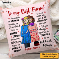 Personalized To My Friends Thank You For Pillow NB231 30O47 thumb 1