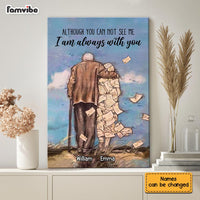Personalized Memo I Am Always  With You Old Couple Poster NB242 32O58 thumb 1