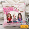 Personalized Mother Daughter Forever Linked Together Pillow NB242 30O53 1