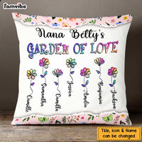 Personalized Grandma's Garden Of Love Pillow NB243 30O47 thumb 1