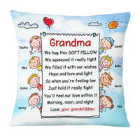 Personalized Grandma Hug This Drawing Pillow NB241 23O53 thumb 1