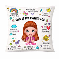 Personalized My Prayer For Granddaughter Affirmation Pillow NB242 23O47 thumb 1