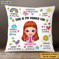 Personalized My Prayer For Granddaughter Affirmation Pillow NB242 23O47 thumb 1