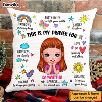Personalized My Prayer For Granddaughter Affirmation Pillow NB242 23O47 thumb 1