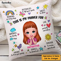 Personalized My Prayer For Granddaughter Affirmation Pillow NB242 23O47 thumb 1