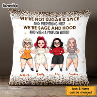 Personalized Friends We're Not Sugar And Spice Pillow NB253 30O58 thumb 1