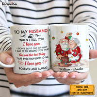 Personalized Mr & Mrs Santa Couple Mug NB254 30O28 thumb 1