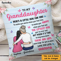 Personalized To My Granddaughter Here's A Little Hug For You Pillow NB252 58O47 thumb 1