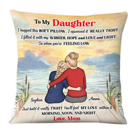 Personalized Daughter Hug This Pillow NB261 30O28 thumb 1