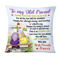 Personalized Old Friendship Pillow DB63 36O58 thumb 1