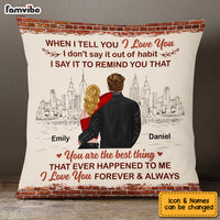 Personalized Couple When I Say I Love You Pillow NB263 30O53 thumb 1