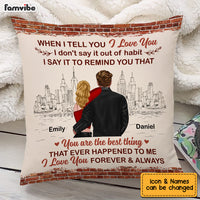 Personalized Couple When I Say I Love You Pillow NB263 30O53 thumb 1