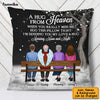 Personalized Family Sending Hugs From Heaven Pillow NB286 36O53 1