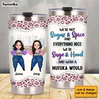 Personalized Friends We're Not Sugar And Spice Steel Tumbler NB281 58O53 thumb 1