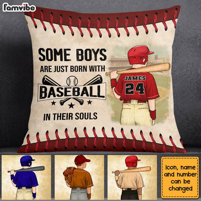 Personalized Love Baseball Pillow NB281 30O28 1