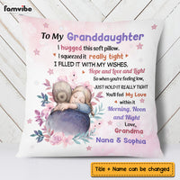 Personalized Granddaughter Pillow NB283 85O73 thumb 1