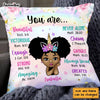 Personalized Granddaughter Daughter Kid Unicorn You Are Pillow NB291 85O58 1