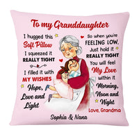 Personalized Granddaughter Pillow NB283 85O53 thumb 1