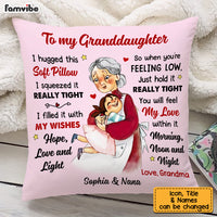 Personalized Granddaughter Pillow NB283 85O53 thumb 1