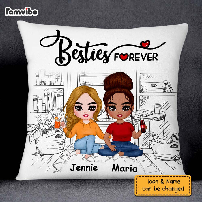 Personalized Friend Forever Pillow NB303 23O75 1