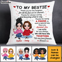Personalized To My Friend Pillow NB301 23O53 thumb 1