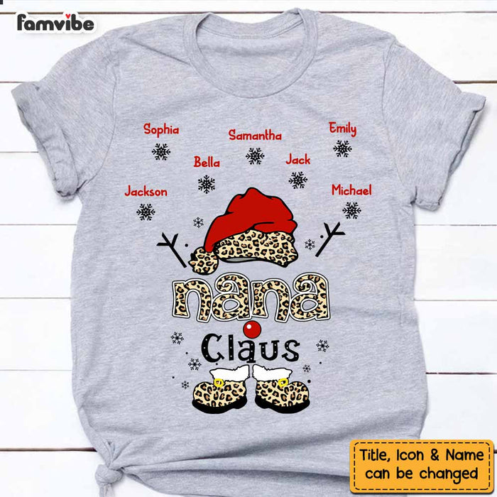 Personalized Nana Claus Shirt - Hoodie - Sweatshirt NB302 36O47 1