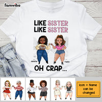 Personalized Like Sister Like Sister Oh Crap Shirt - Hoodie - Sweatshirt DB22 32O73 thumb 1