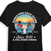 Personalized Annoying Each Other Since And Still Going Strong Couple Shirt - Hoodie - Sweatshirt DB12 32O28 thumb 1