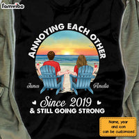 Personalized Annoying Each Other Since And Still Going Strong Couple Shirt - Hoodie - Sweatshirt DB12 32O28 thumb 1