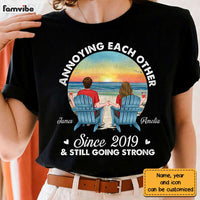 Personalized Annoying Each Other Since And Still Going Strong Couple Shirt - Hoodie - Sweatshirt DB12 32O28 thumb 1