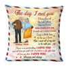 Personalized Old Couple The Day I Met You Pillow DB13 30O28 1