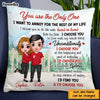 Personalized I Choose You The One I Will Annoy Rest Of My Life Couples Pillow DB11 58O47 1