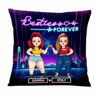 Personalized Friends Forever Chubby Girl Pillow DB21 30O47 thumb 1