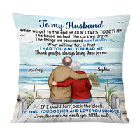 Personalized Old Couple We Got This Pillow DB14 30O58 thumb 1