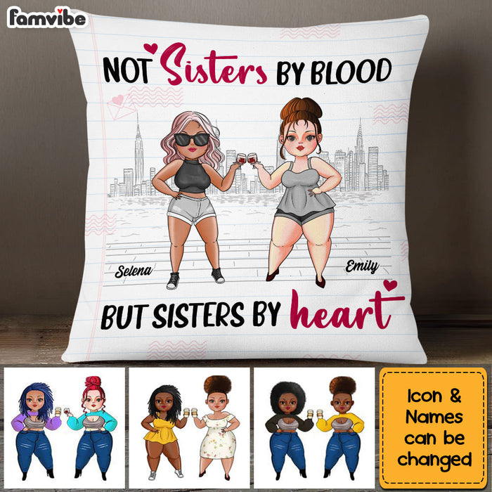 Personalized Friends Life With Sisters Pillow DB24 36O53 1