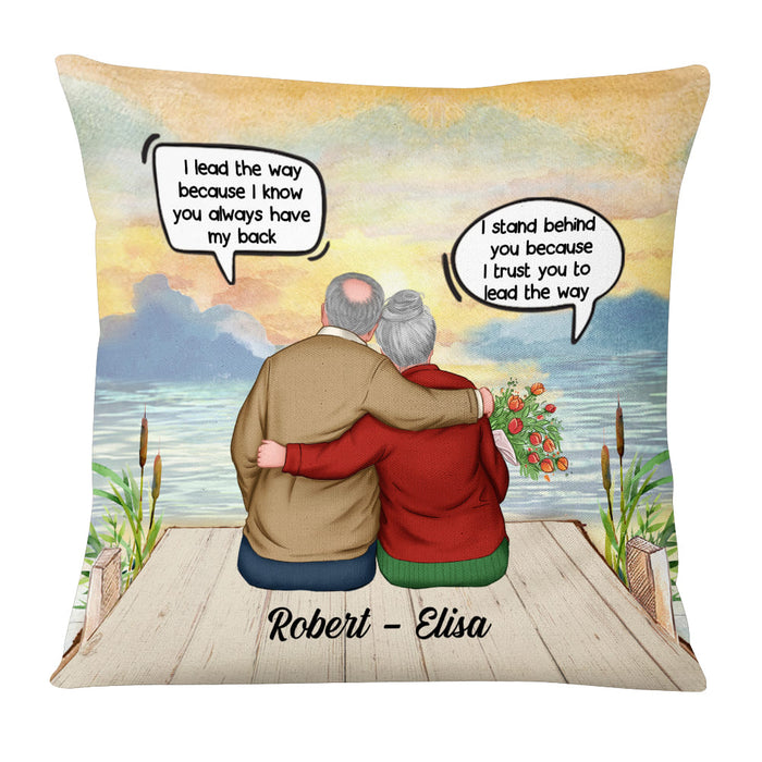 Personalized Couple I Trust You To Lead The Way Pillow DB32 23O53 1