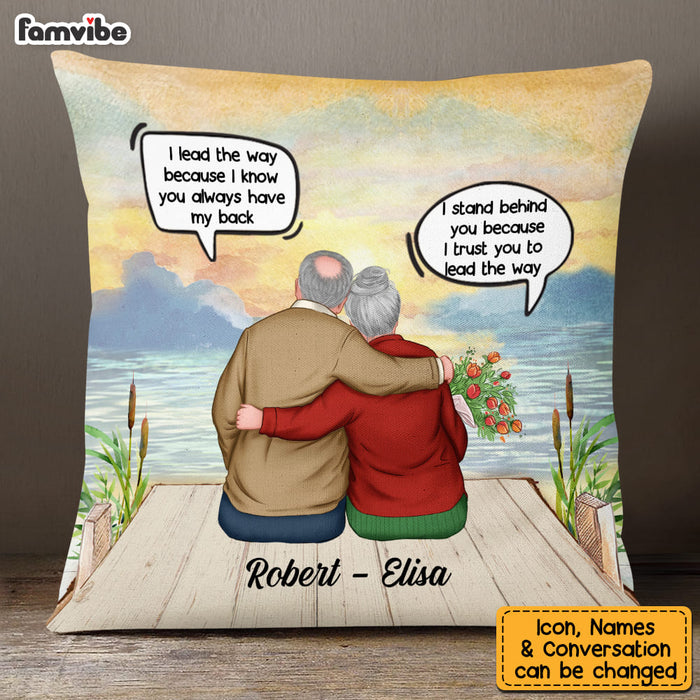 Personalized Couple I Trust You To Lead The Way Pillow DB32 23O53 1